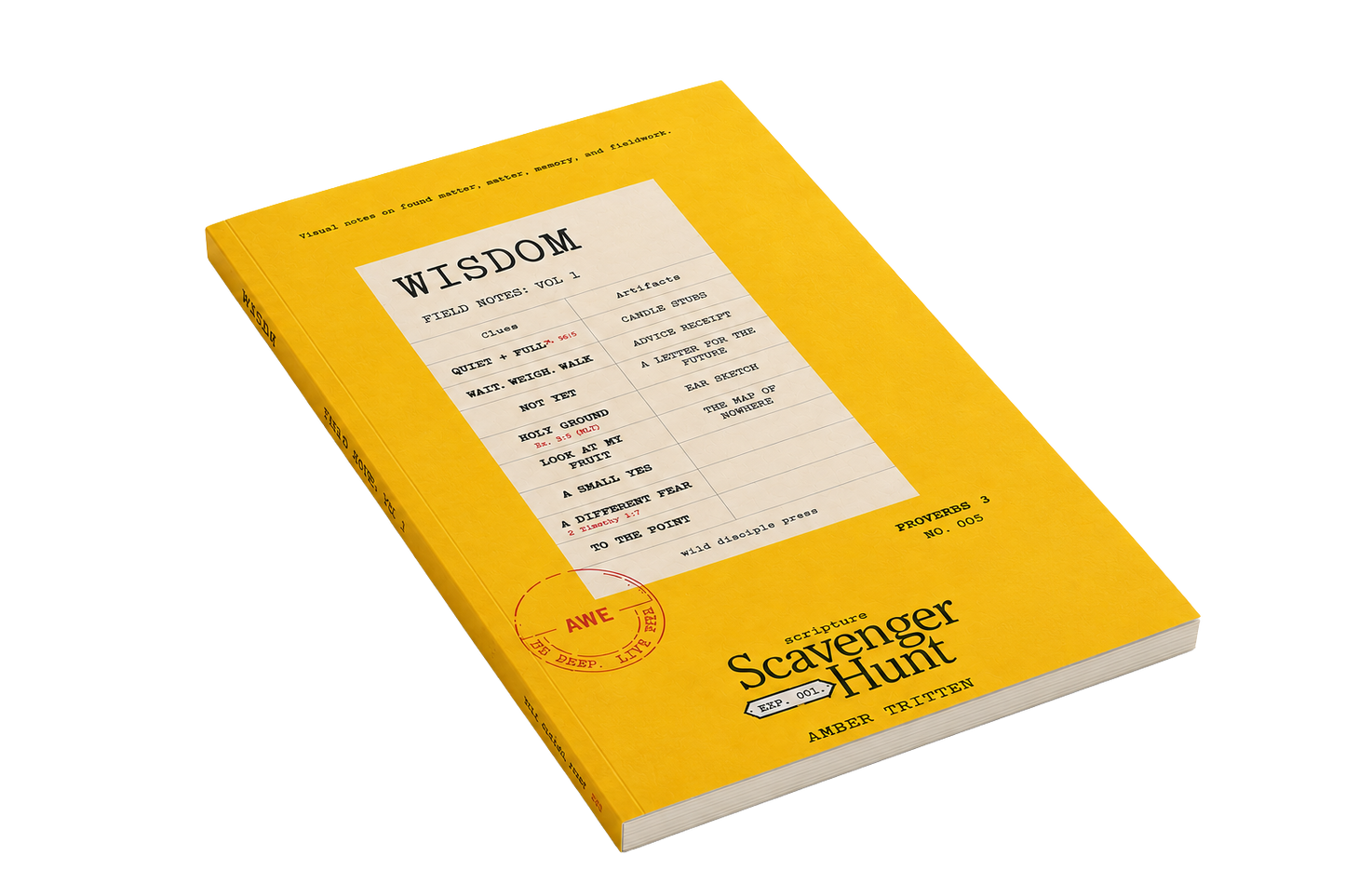 WISDOM - Scripture Scavenger Hunt