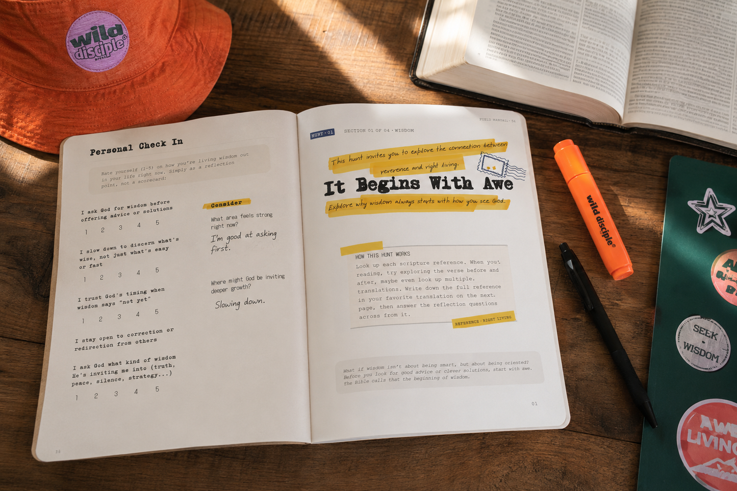 WISDOM - Scripture Scavenger Hunt